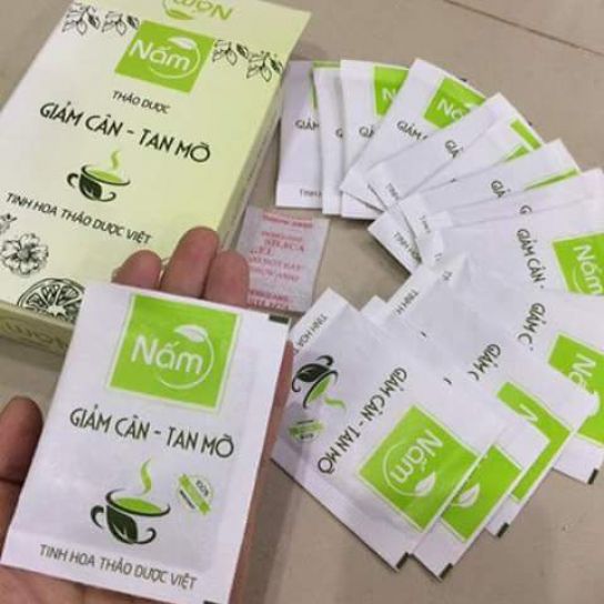 Túi trà tăng giảm cân giấy gép màng nhôm